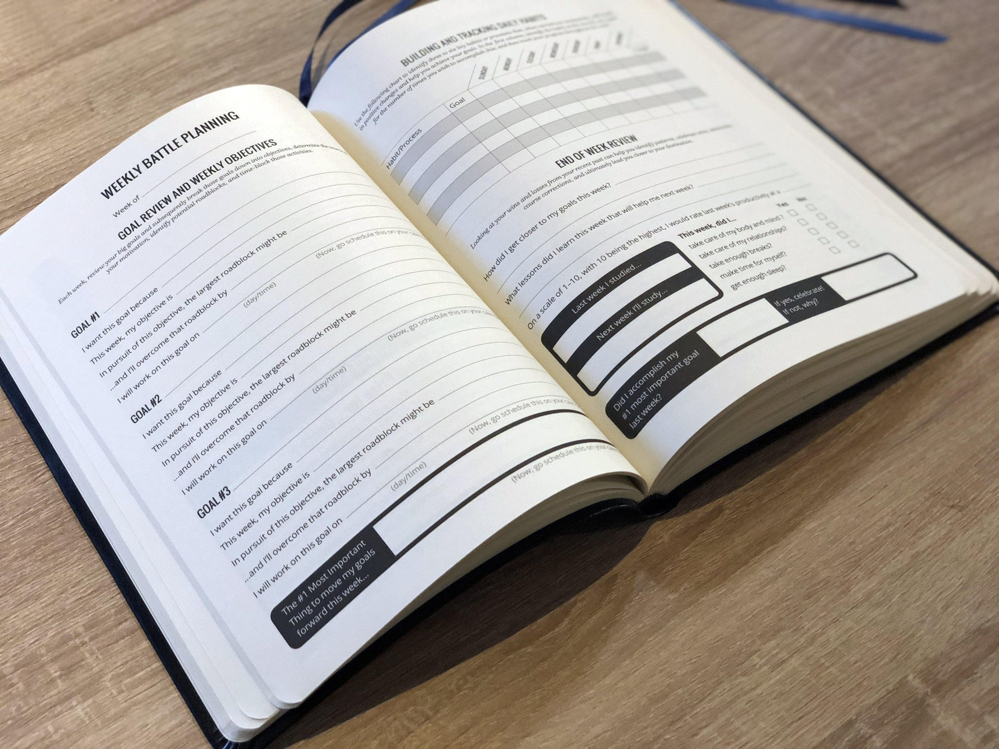 The Intention Journal 90Day Goal Setting Planner BiggerPockets