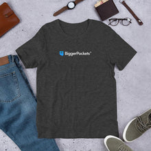 Load image into Gallery viewer, Official BiggerPockets T-Shirt (Unisex) - BiggerPockets Bookstore
